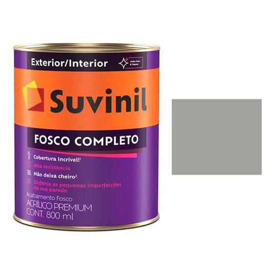 Imagem de Tinta Parede Suvinil Lavável Fosco Elefante Premium 900ml