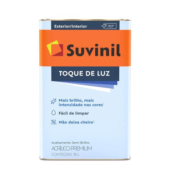 Tinta Parede Suvinil Semi Brilho Lavavel Branco 18 Litros - Tinta para ...