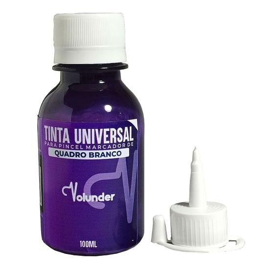 Imagem de Tinta Pincel Marcador Quadro Branco 100 ml Volunder