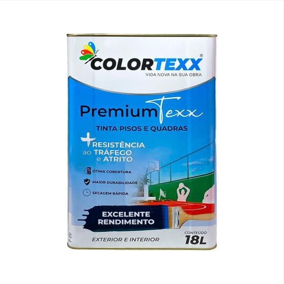 Tinta Pinta Piso 18 Litros Emborrachada - Azul Quadra Menor preço em Tinta Pinta Piso 18 Litros Emborrachada - Azul Quadra