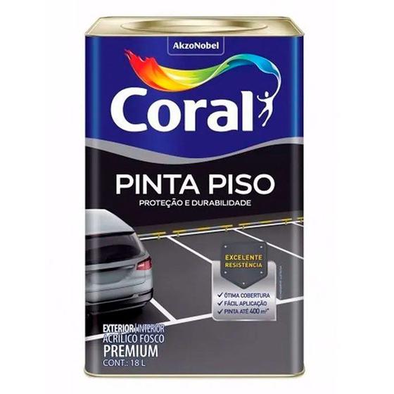 Imagem de Tinta pinta piso azul 18l