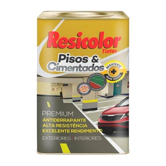 Imagem de Tinta Piso Acetinado Resicolor Premium Verde 18L