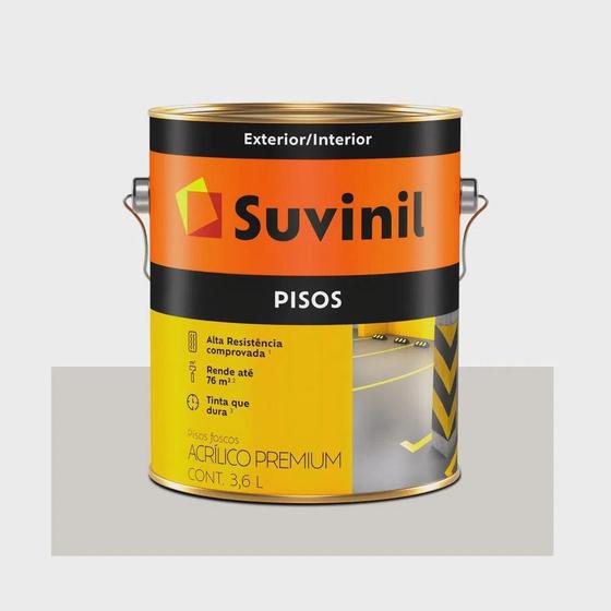 Imagem de  tinta piso branco 3,6l* - suvinil