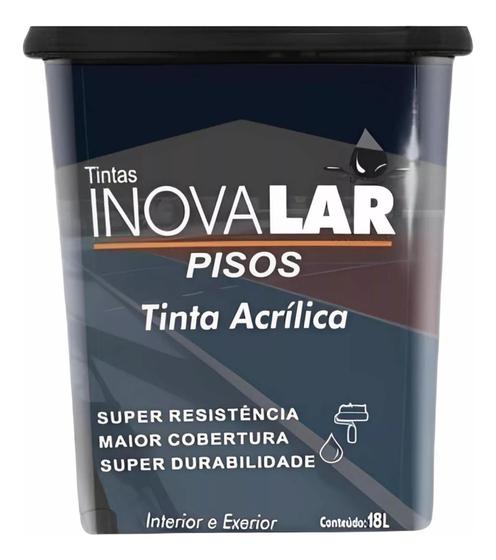 Imagem de Tinta Piso Inovalar 18 L Premium Antimofo Sem Cheiro 18 Litros