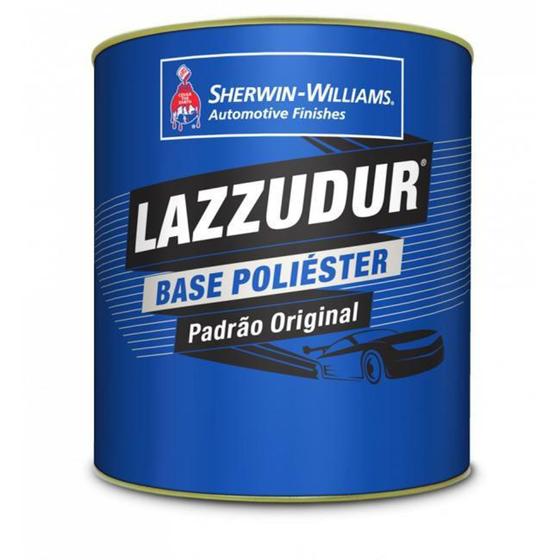 Imagem de Tinta Poliester 03559 Prata Columbia Met  900ml -  Lazzudur - Lazzuril