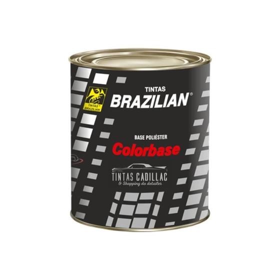 Imagem de Tinta Poliéster Auto Azul Santorini GM 04 900ml Brazilian