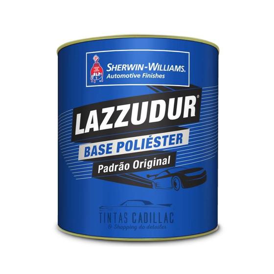 Imagem de Tinta Poliéster Automotiva Branco Ambiente 900ml Lazzuril