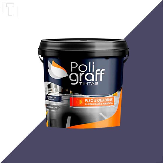 Imagem de Tinta poligraff pisos & quadras cinza 3600ml