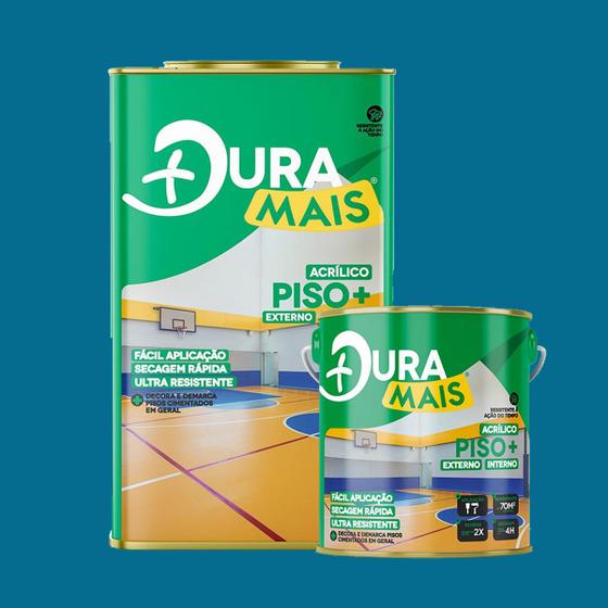 Imagem de Tinta premium acrílica parede piso 3.6l duramais grafite várias cores