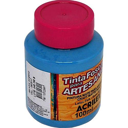 Imagem de Tinta PVA Acrilex Azul Inverno 100ML