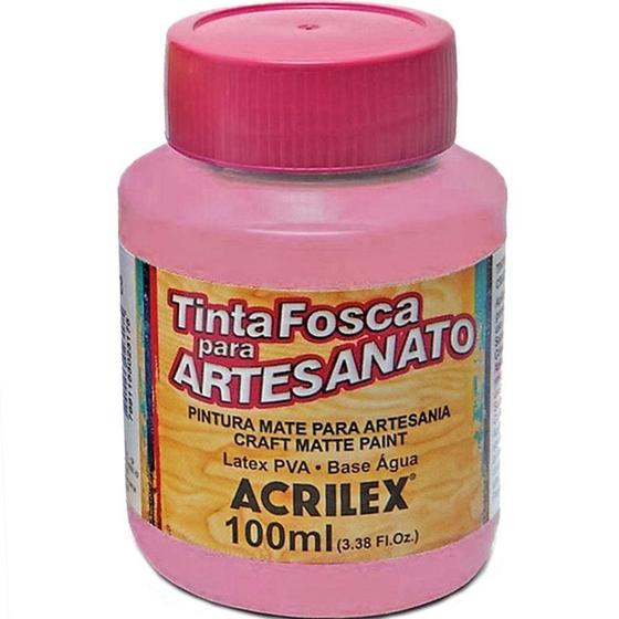 Imagem de Tinta PVA Acrilex Rosa Antigo 100ML