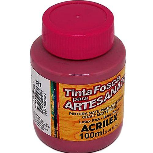 Imagem de Tinta PVA Acrilex Rosa Ciclame 100ML