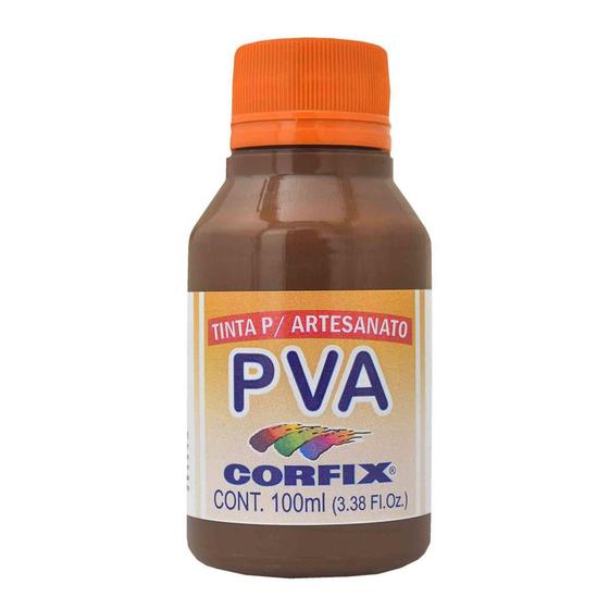 Imagem de Tinta PVA Fosca Corfix 604 Chocolate 100ml