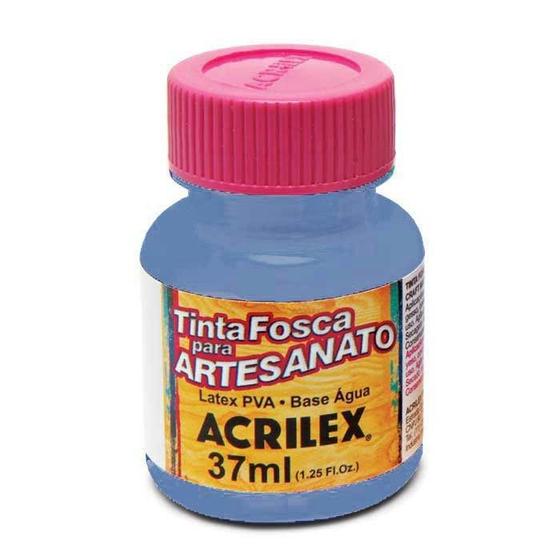 Imagem de Tinta Pva Fosca Para Artesanato 37ml Acrilex - Azul Inverno