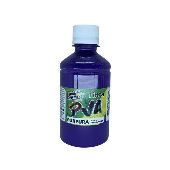 Imagem de Tinta Pva Fosco Cores Escuras 250ml True Colors