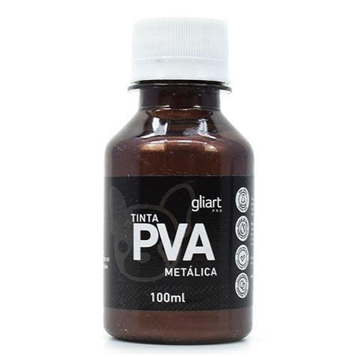 Imagem de Tinta PVA Metálica 100ml - Gliart