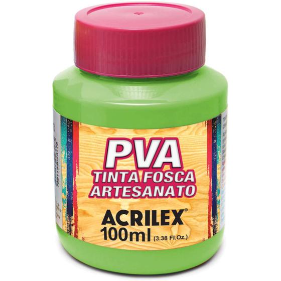 Imagem de Tinta PVA Verde Folha 100ML.