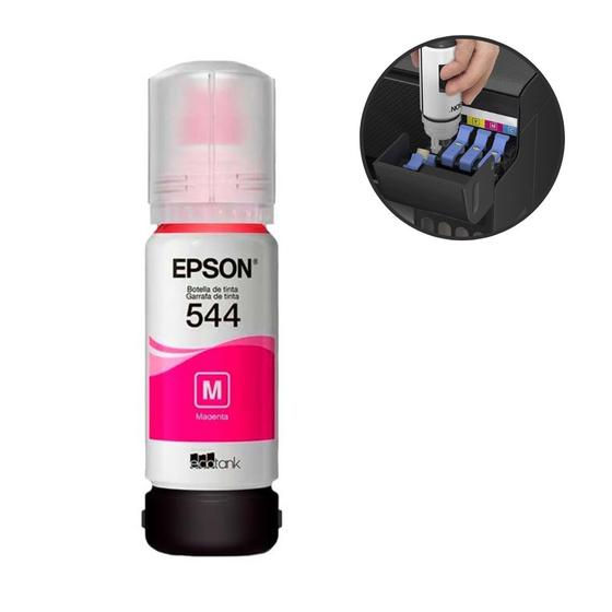 Imagem de Tinta Refil 544 EcoTank MAGENTA - 70ml EPSON