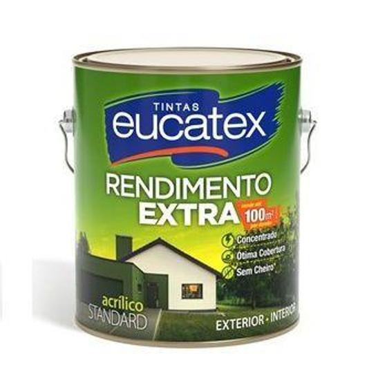 Imagem de Tinta Rendimento Extra Acrilica Verde Kiwi Galão 3,6 Litros Eucatex