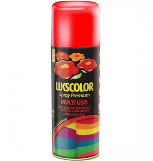 Imagem de Tinta spray 360ml vermelho brilhante lukscolor