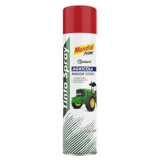 Imagem de Tinta Spray 400ml Agricola Vermelho Massey Ferguson - Mundial Prime