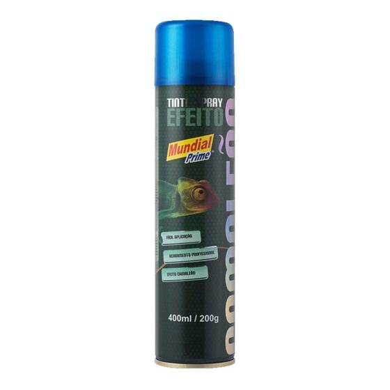 Imagem de Tinta spray 400ml mundial prime camaleao azul