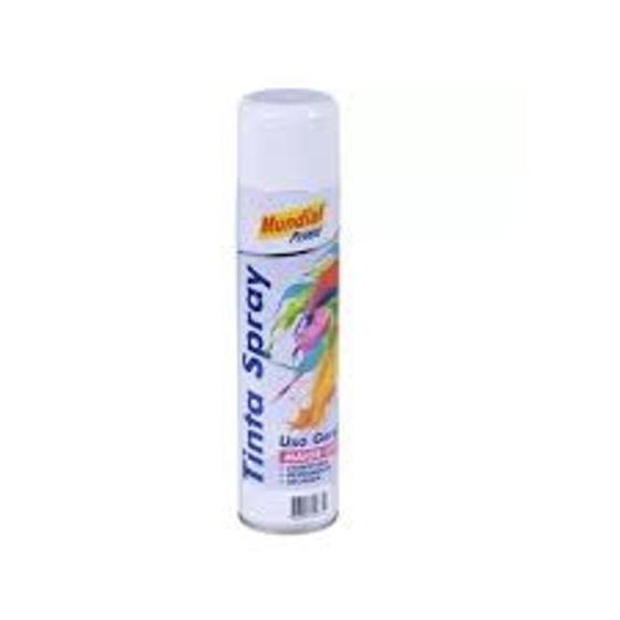 Imagem de Tinta Spray 400Ml Uso Geral Branco Mundial Prime