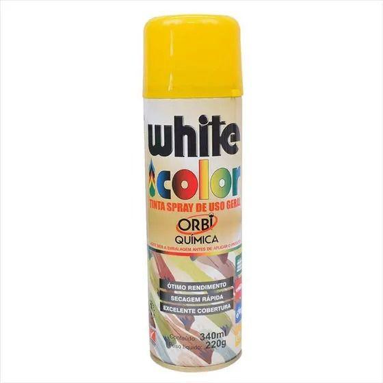 Imagem de Tinta spray amarelo 340ml/220g orbispray