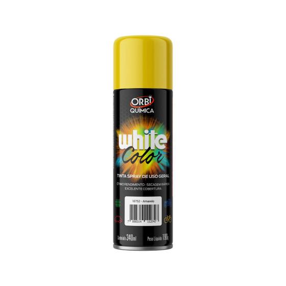 Imagem de Tinta Spray Amarelo 340ml Orbi Química