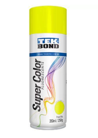 Imagem de Tinta Spray Amarelo Fluorescente 350ML - TekBond