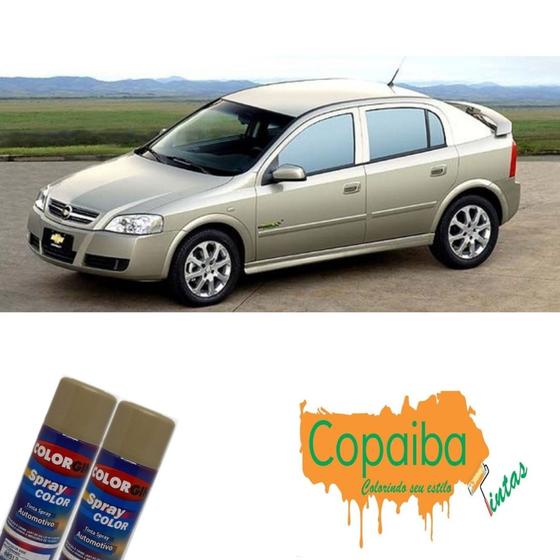 Imagem de Tinta Spray Automotiva (BEGE) NA COR DO SEU CARRO 300ml Feita na máquina - COLORGIN