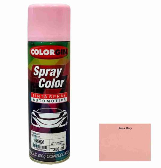 Imagem de Tinta Spray Automotiva Colorgin 300ml Rose Mary