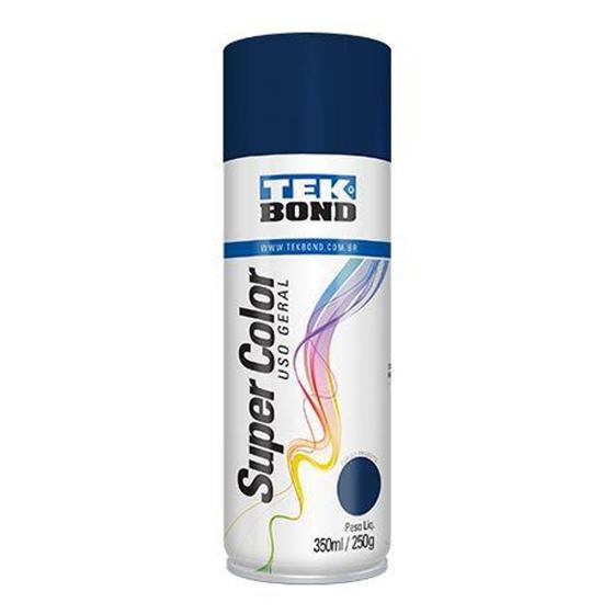 Imagem de Tinta Spray Azul Escuro 350ml - Tekbond - NÃO ESPECIFICADO