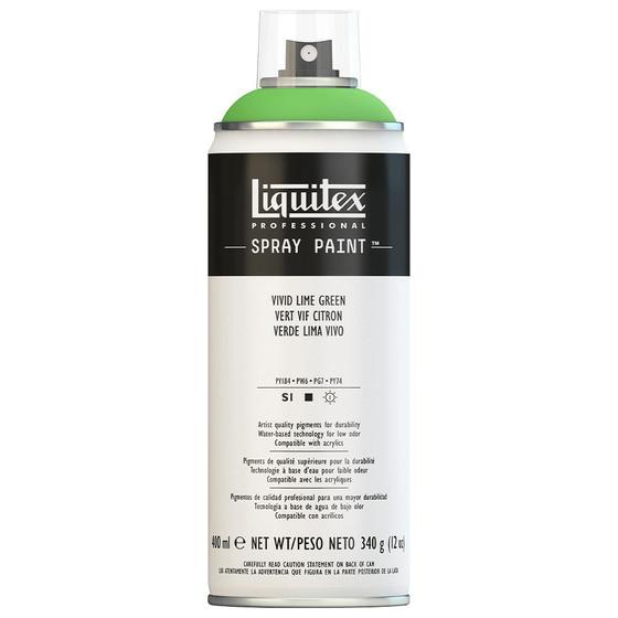 Imagem de Tinta Spray Base Água Liquitex 400ml 0740 Vivid Lime Green