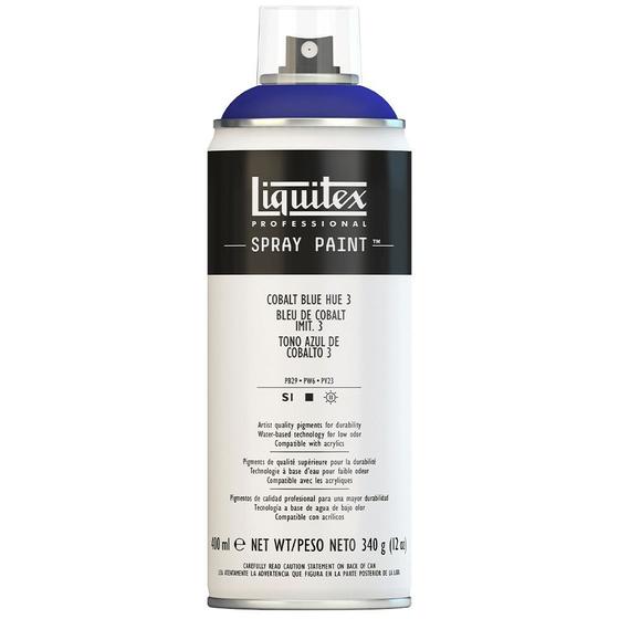 Imagem de Tinta Spray Base Água Liquitex 400ml 400ml 3381 Cobalt Blue 6