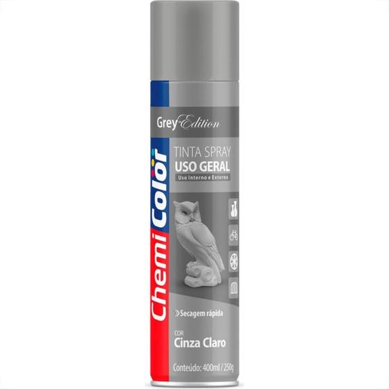 Imagem de Tinta Spray Chemicolor Cinza Claro 400Ml