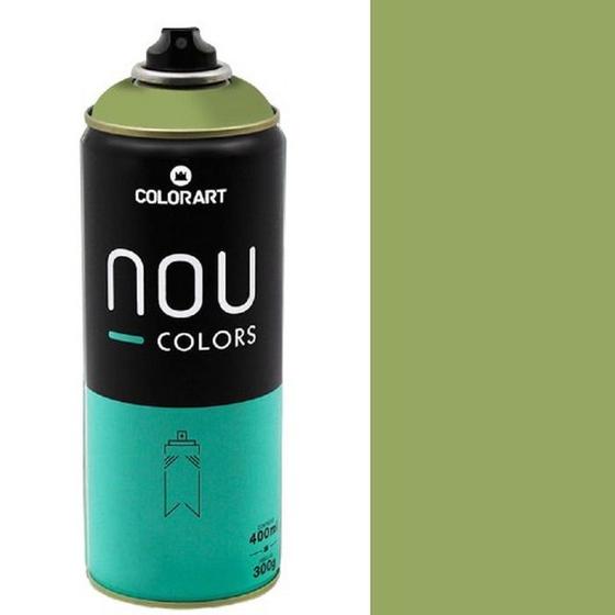 Imagem de Tinta Spray Colorart Nou Colors 400 ml Verde Day