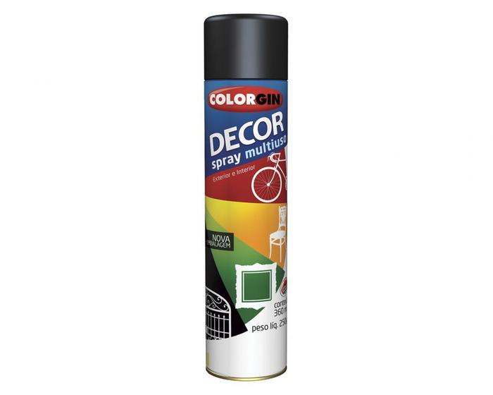 Imagem de Tinta Spray Colorgin Decor Primer Cinza (Nr23-Onu 1950) c/6pcs