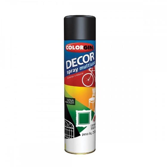 Imagem de Tinta Spray Colorgin Decor Verde Amazonas 360Ml 8741