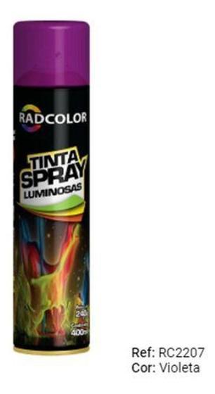 Imagem de Tinta Spray Cores Luminoso/metálico Automotivo Radcolor400ml