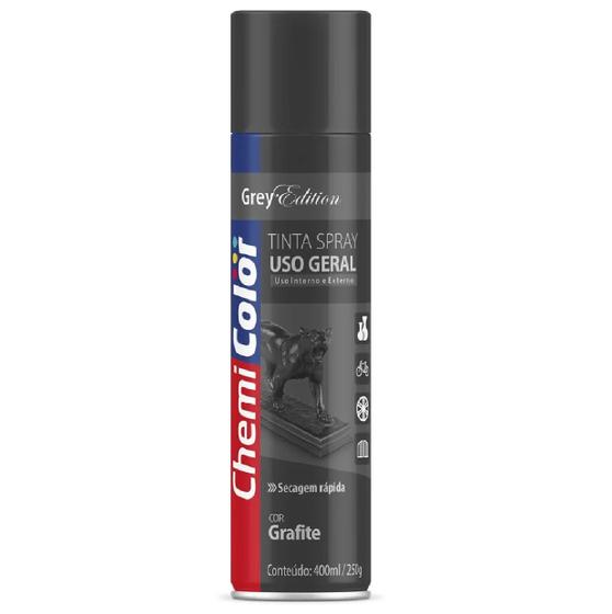 Imagem de Tinta Spray Grafite 400ml - Chemicolor