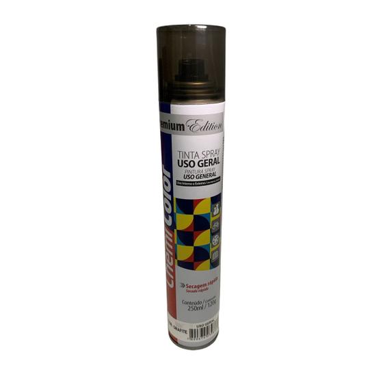 Imagem de Tinta Spray Grafite Chemicolor 250ml TecBril