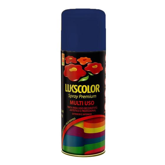 Imagem de Tinta Spray Lukscolor Mult Azul Colonial 400ml