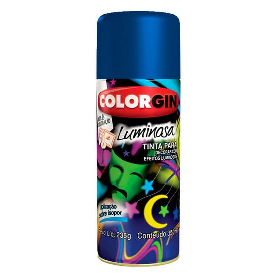 Imagem de Tinta Spray Luminosa Colorgin 350ml