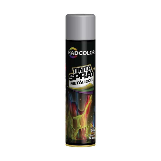 Tinta Spray Metalica Prata Radcolor 400ml Menor preço em Tinta Spray Metalica Prata Radcolor 400ml
