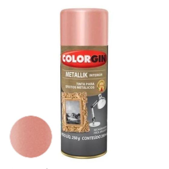 Imagem de Tinta Spray Metallik Interior Colorgin 350 Ml - Cores