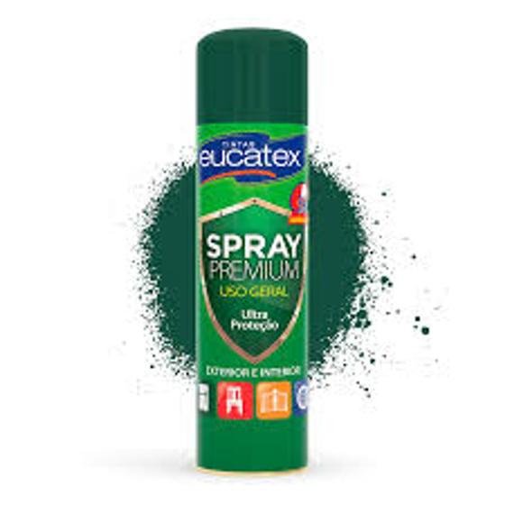 Imagem de Tinta Spray Multiuso Cor Verde Escuro 400ml Eucatex