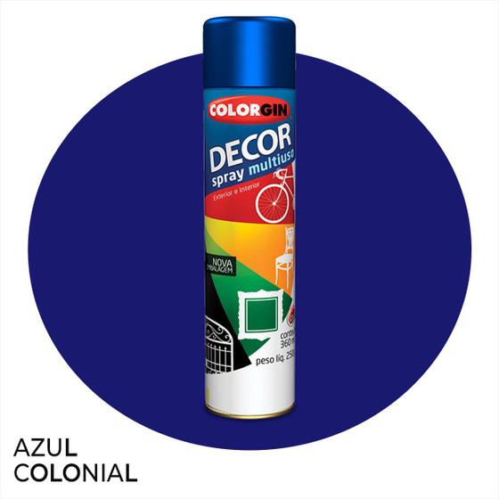 Imagem de Tinta Spray Multiuso Decor Colorgin 360ml Exterior Kit 2 Und