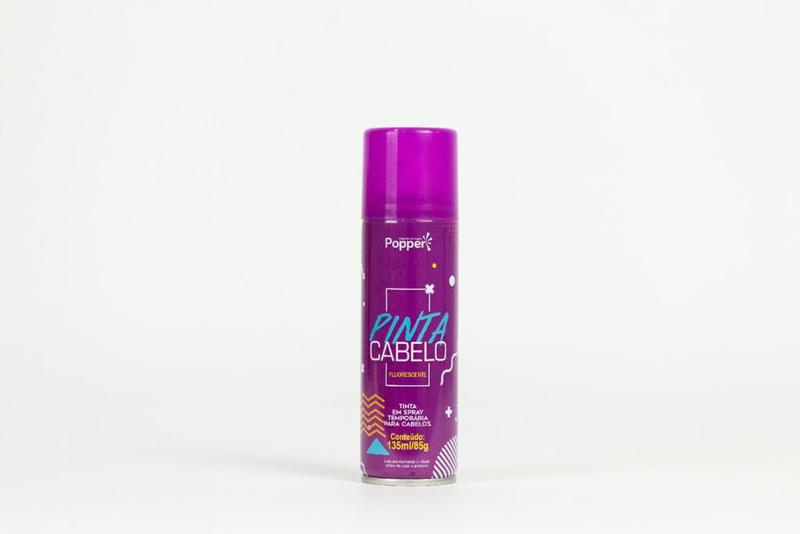 Imagem de Tinta Spray para Cabelo Carnaval Roxo 135ml - 01 unid