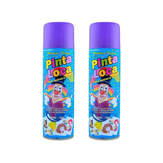 Imagem de Tinta Spray Pinta Loca Roxa 150ml